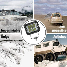 Charger l&#39;image dans la galerie, LED Projecteur Stroboscopique à Trois Côtés pour Voiture