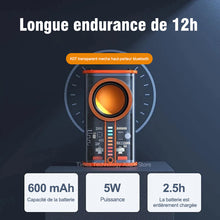Charger l&#39;image dans la galerie, Haut-parleur sans Fil Bluetooth Mecha Transparent