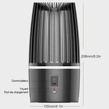 Charger l&#39;image dans la galerie, Tueur de Moustique Rechargeable 2 en 1