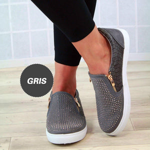 Ciaovie™ Mocassins Plats à Enfiler en Cuir PU - ciaovie