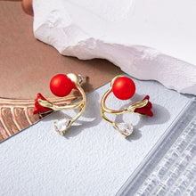 Charger l&#39;image dans la galerie, Boucles d’oreilles polyvalentes en forme de tulipe