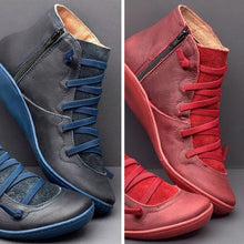 Charger l&#39;image dans la galerie, Ciaovie™ Bottines à Talons Plats Monochromes - ciaovie