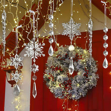 Charger l&#39;image dans la galerie, Ornements de Noël en flocon de neige en cristal