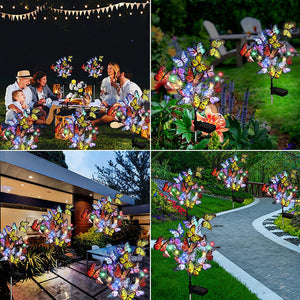 🌞✨Lampes solaires papillon pour jardin