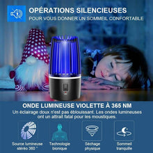 Charger l&#39;image dans la galerie, Tueur de Moustique Rechargeable 2 en 1