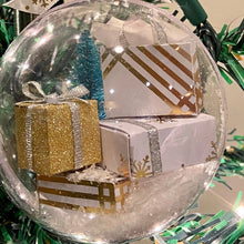 Charger l&#39;image dans la galerie, Boule transparente de décoration de sapin de Noël
