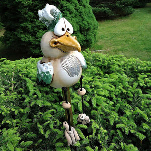 Ornement de jardin de poulet en résine