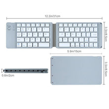 Charger l&#39;image dans la galerie, Clavier Pliable De Bluetooth Sans Fil