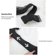 Charger l&#39;image dans la galerie, Fermeture Avant Soutien-gorge Avec Bandoulière De Dos Croisé - ciaovie
