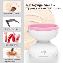 Charger l&#39;image dans la galerie, Machine électrique à nettoyer les pinceaux de maquillage