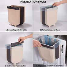 Charger l&#39;image dans la galerie, Ciaovie™ Kitchen Poubelle Pliable Wall Mounted - ciaovie