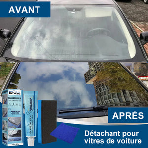 Détachant pour Vitres de Voiture