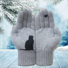 Charger l&#39;image dans la galerie, Gants en Coton Imprimés Motif Chat