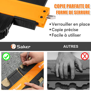Saker® Nouvelle Conception de Jauge de Profil de Connexion