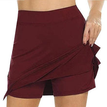 Charger l&#39;image dans la galerie, Women&#39;s Skirt Skorts avec Shorts intérieurs