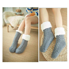 Charger l&#39;image dans la galerie, Chaussettes Hiver Chaudes Antidérapantes Épaisses - ciaovie