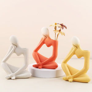 vase de réflexion en céramique
