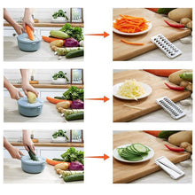 Charger l&#39;image dans la galerie, Ciaovie™ 9 Pièces-Trancheur à Légumes Multifonction - ciaovie
