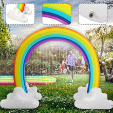 Charger l&#39;image dans la galerie, Arc Gonflable D&#39;arc en Ciel de Pulvérisation D&#39;eau - ciaovie