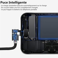 Charger l&#39;image dans la galerie, 3 en 1 Magnétique Câble USB Chargeur avec LED Light