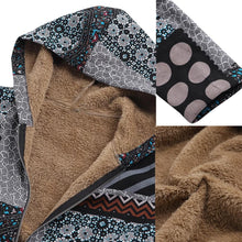 Charger l&#39;image dans la galerie, Ciaovie™ Manteau Vintage à Capuche Imprimée Dot Hiver Chaud - ciaovie