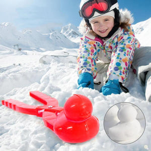 Pince à Boule de Neige en Forme de Canard, Bonhomme de Neige, Pingouin, Cœur