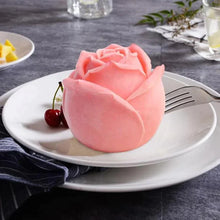 Charger l&#39;image dans la galerie, Moule à Glaçons en Forme de Rose en Silicone 3D