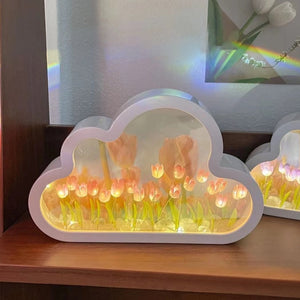 Kit de Bricolage pour Miroir et Veilleuse de Tulipe