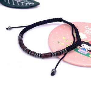 "Jusqu'à ce que nous nous revoyions" Bracelet en code morse