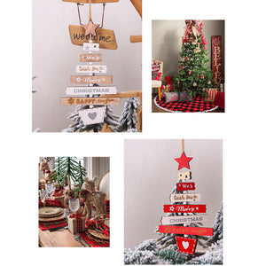 Décoration créative pour suspendre le sapin de Noël