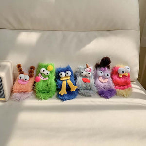 Chaussettes chaudes et douillettes pour monstres de dessins animés