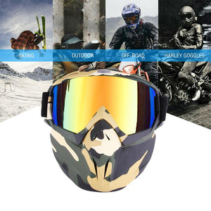 Ciaovie™ Lunettes de Motocross avec Masque Détachable - ciaovie