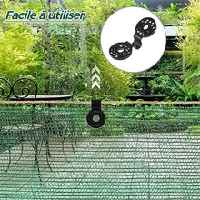 Charger l&#39;image dans la galerie, Clips plastiques pour toile d&#39;ombrage