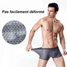 Charger l&#39;image dans la galerie, Sous-vêtement Hommes En Soie Glacée Respirante - ciaovie