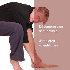 Chaussettes de compression avec fermeture à glissière - ciaovie