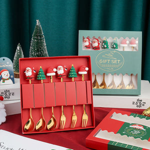 Set de cuillères de Noël