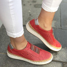 Charger l&#39;image dans la galerie, Ciaovie™ Chaussures À Bout Rond Évidé - ciaovie