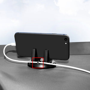 Support de Téléphone Rotatif Multifonctionnel avec Ventouse pour Voiture