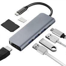 Charger l&#39;image dans la galerie, Concentrateur d&#39;extension HUB 7-en-1 - ciaovie