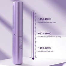 Charger l&#39;image dans la galerie, 💜Mini lisseur de cheveux rechargeable💜