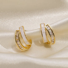 Charger l&#39;image dans la galerie, Oreille Fritillaria Zircon Brillant
