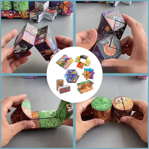 🥳Cube magique 3D extraordinaire