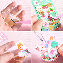 Charger l&#39;image dans la galerie, Ensemble d&#39;autocollants Goo Card - Manuel de jouets pour enfants à fabriquer