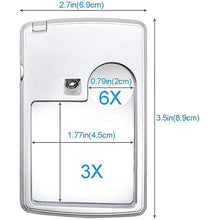 Charger l&#39;image dans la galerie, Loupe De Type Carte LED Pour La Lecture