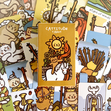 Charger l&#39;image dans la galerie, Cartes de tarot de chats
