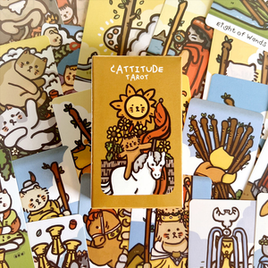 Cartes de tarot de chats
