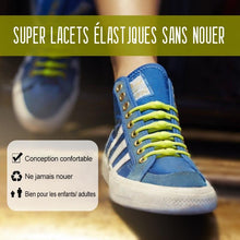 Charger l&#39;image dans la galerie, Lacets Super Élastique sans Nouer (12 pièces)