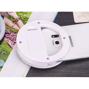 Anneau de Lumière LED Rechargeable Pour Selfie