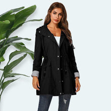 Charger l&#39;image dans la galerie, Manteau à capuche pour  femme - ciaovie