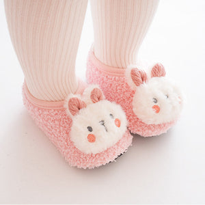 Chaussettes mignonnes en fourrure pour bébé